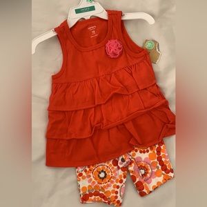 18 month baby girl 2-piece outfit